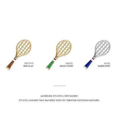 Tennis Racquet Necklace
