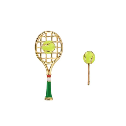 Tennis Racket Earring