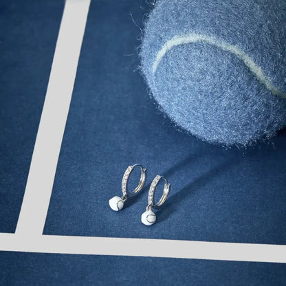 Tennis earrings